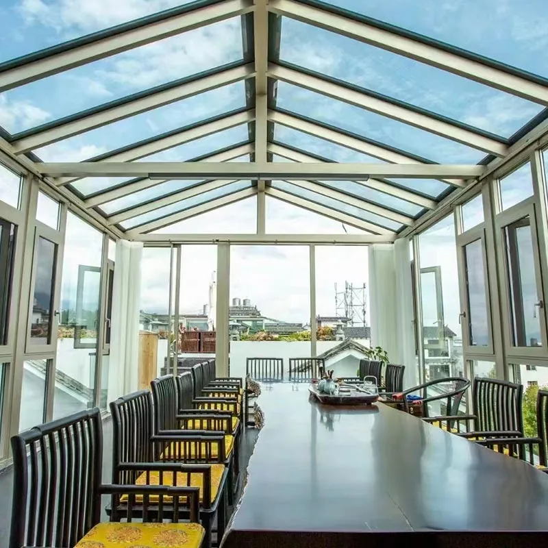 ကျွန်ုပ်၏ Solarium Sunroom ကိုဘယ်လိုခွဲဝေမလဲ။